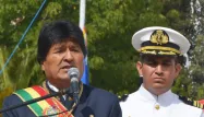 Evo Morales, Bolivie crédit : AIZAR RALDES / AFP - 1280