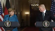 Trump Merkel