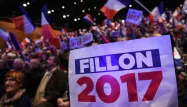 Meeting Fillon Besançon, sympathisants crédit : SEBASTIEN BOZON / AFP - 1280