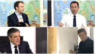 "Présidentielle : candidats au tableau !" sur C8 : Macron, Mélenchon, Fillon et Hamon face aux enfants