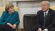 Trump Merkel