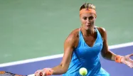Kristina Mladenovic s'est pour la première fois qualifiée pour les quarts de finale du tournoi d'Indian Wells.