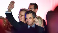 Le candidat de la droite, François Fillon, lors de son meeting à Nîmes, le 2 mars.
