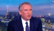 François Bayrou sur TF1. CAPTURE D'ECRAN TF1