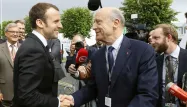 Emmanuel Macron, Alain Juppé, Macron Juppé crédit : PATRICK KOVARIK / AFP - 1280