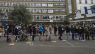 Les Français de Londres ont voté. Ici, au Lycée français Charles de Gaulle.