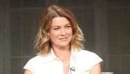 L'actrice Ellen Pompeo alias Meredith Grey.