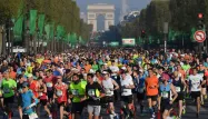 Le Marathon de Paris, c'est parti !