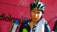 Quintana a remporté le maillot rose vendredi.