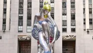 "Seated Ballerina", Jeff Koons crédit : MIKE COPPOLA / GETTY / AFP - 1280