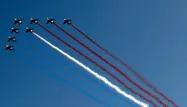 La Patrouille de France revient d'une tournée aux États-Unis où elle célébrait notamment le centenaire de l'engagement des Amércains dans la Grande guerre.