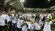 Le stade de La Licorne en fête après la montée en Ligue 1.