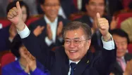 Moon Jae-In était membre du dernier gouvernement progressiste de la Corée du Sud, ouvert sur un dialogue avec le Nord