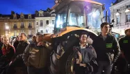 agriculteurs, manifestation, Le Mans crédit : JEAN-FRANCOIS MONIER / AFP - 1280