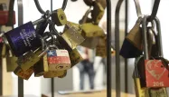 Cadenas, Pont des Arts crédit : JACQUES DEMARTHON / AFP - 1280