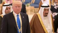 Donald Trump est en voyage en Arabie saoudite.