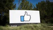 Facebook, like crédit : JOSH EDELSON / AFP - 1280