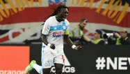 Gomis a ouvert le score de l'OM à la 21' dimanche soir face à Nice.