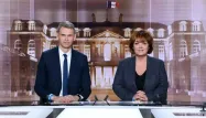 Nathalie Saint-Cricq de France 2 et Christophe Jakubyszyn de TF1 ont animé mercredi soir le débat entre Marine Le Pen et Emmanuel Macron.