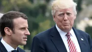 Emmanuel Macron Donald Trump 1280