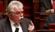 André Chassaigne a été reconduit mardi à la tête du groupe de la Gauche démocrate et républicaine à l'Assemblée nationale.