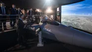 On a testé le très secret simulateur du Rafale