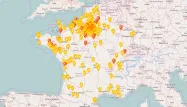 Plus de 800 stations seraient concernées par la pénurie, selon l'application Essence.
