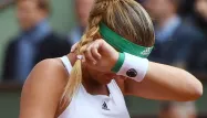 A 24 ans, Kristina Mladenovic avait l'occasion d'accéder pour la toute première fois aux demi-finales d'un Grand Chelem.