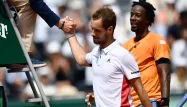 Tennis - Roland-Garros : Monfils en 8es de finale sur abandon de Gasquet
