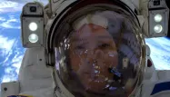 thomas pesquet astronaute francais ISS espace 1280 x 640 STR / EUROPEAN SPACE AGENCY / AFP