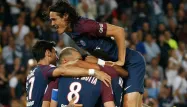 Edinson Cavani a inscrit un doublé face à Saint-Étienne.