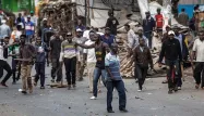 Nairobi, Kenya, affrontements crédit : MARCO LONGARI / AFP - 1280