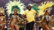Lors des Jeux de Rio, Usain Bolt s'est volontiers prêté au jeu de la samba.