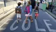 Rentrée scolaire rentrée des classes école 1280 PATRICK KOVARIK / AFP