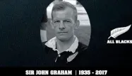 John Graham a été capitaine des All Blacks au tournant des années 1950 et 60.