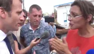 Irma : Emmanuel Macron s'engage à revenir à Saint-Martin