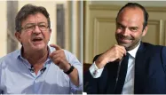 Edouard Philippe Jean-Luc Mélenchon 1280 AFP