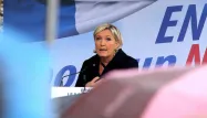 Marine Le Pen a concentré ses attaques sur trois personnes : Emmanuel Macron, Jean-Luc Mélenchon et Laurent Wauquiez.