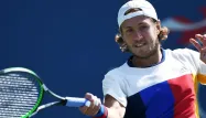 Lucas Pouille poursuit son chemin à Flushing Meadows.