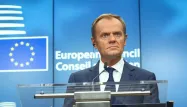 Donald Tusk crédit : AURORE BELOT / AFP - 1280