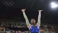 L'Américaine a remporté quatre médailles d'or à Rio en 2016.