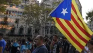 Drapeau Catalogne crédit : LLUIS GENE / AFP - 1280