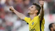 Thomas Meunier a inscrit un doublé face à Dijon, samedi, dont un but salvateur à la toute dernière minute.