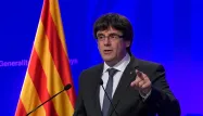 Carles Puigdemont s'exprimera devant le parlement catalan mardi.