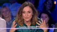 Camille Chamoux crédit : capture d'écran France 2 / On n'est pas couché - 1280