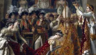 "Le sacre de Napoléon" par Jacques-Louis David.