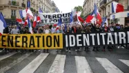 Génération Identitaire avait déclaré une manifestation pour samedi à Paris.