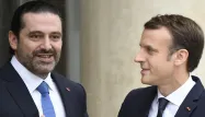 Saad Hariri et Emmanuel Macron, 1280x640