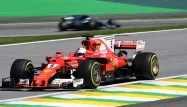 Sebastian Vettel s'est imposé devant Valteri Bottas et son coéquipier Kimi Räikkönen.