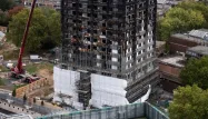 Tour Grenfell, incendie, immeuble, Londres crédit : CHRIS J RATCLIFFE / AFP - 1280